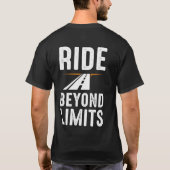 T-Shirt Adventure Rider Ride Beyond Limits (Dos)