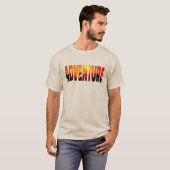 T-shirt Adventure Sunset (Devant entier)