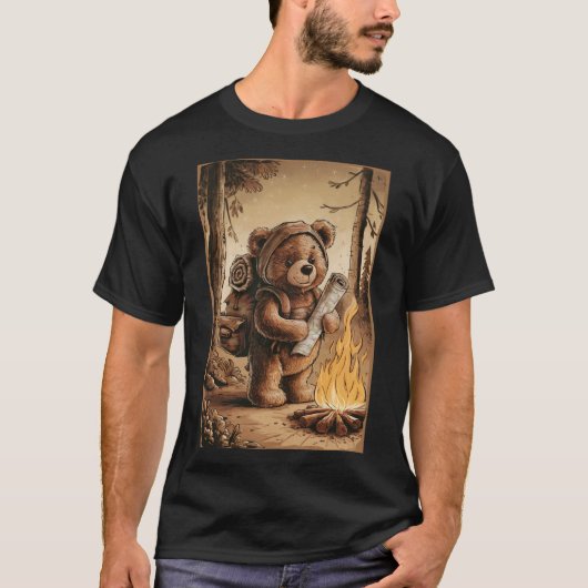 T-shirt Adventure Teddy (Devant)