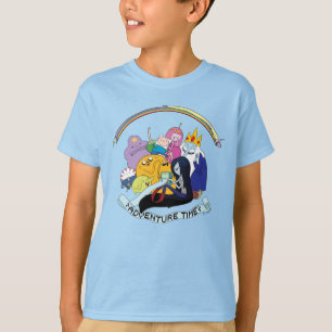 T-shirt Adventure Time BMO Group Graphic