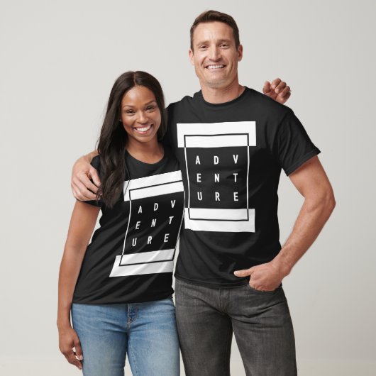 T-shirt Adventure Typo (Unisexe)