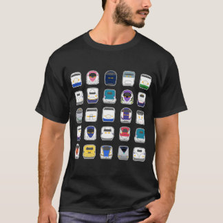 T-shirt Adventurous Bullet Trains Collection 
