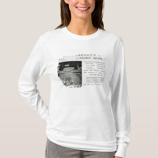 T-shirt Adverisement pour Omega Workshops Ltd (Devant)