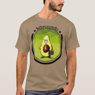 T-shirt Advocado Advokat avocado vegan t cadeau