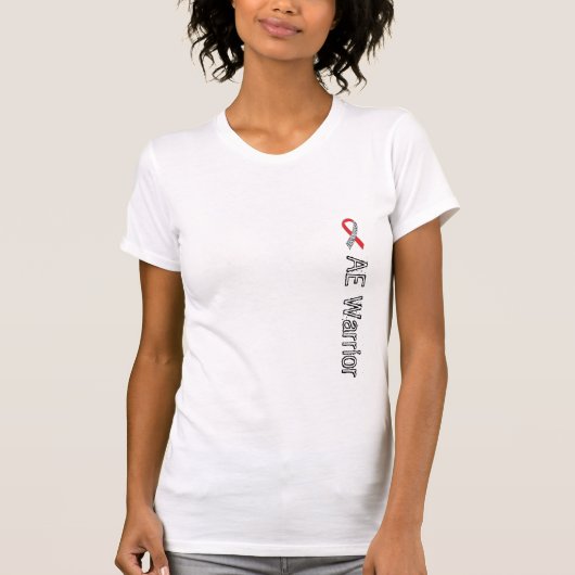 T-shirt AE Warrior/Quelle est votre superpuissance T-Shir (Devant)