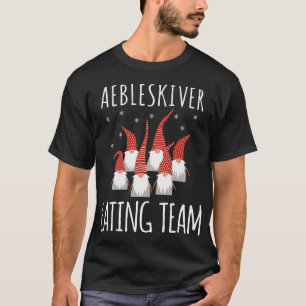 T-shirt Aebleskiver Eating Team Gnomes Funny Aebleskiver L