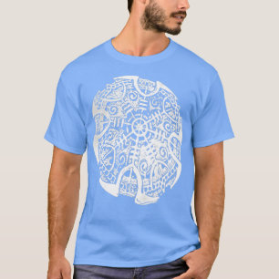 T-shirt Aegishjalmur blanc