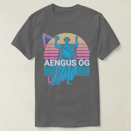 T-shirt Aengus Og Dieu irlandais Ancien Mythologie irlanda (Design devant)