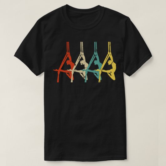 T-shirt Aériens soies acrobatiques (Design devant)