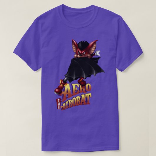T-shirt Aero the Acrobat (Design devant)