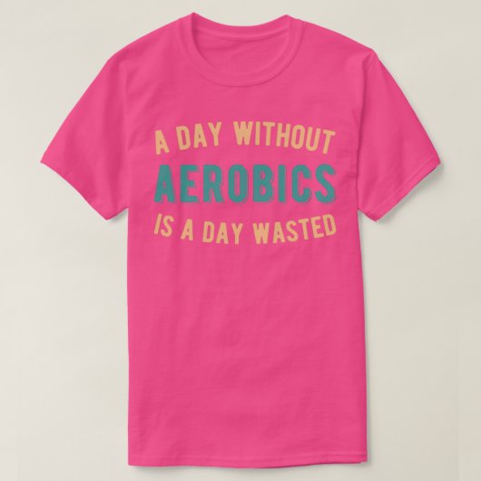 T-shirt Aérobics Funny 4 (Design devant)