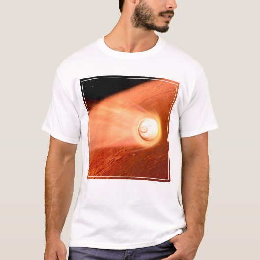 T-shirt Aérocoque Avec Perpersévérance Rover Descente Vers (Devant)