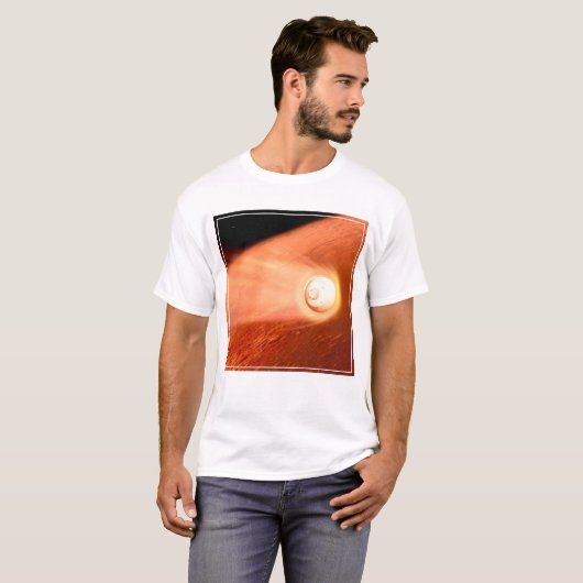 T-shirt Aérocoque Avec Perpersévérance Rover Descente Vers (Devant entier)