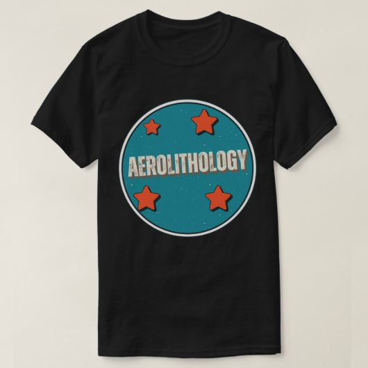 T-shirt Aérolithologie (Design devant)