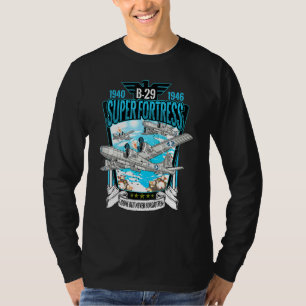 T-shirt Aéronef de la Seconde Guerre mondiale Wwii B 29 Su