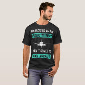 T-shirt Aéronef modèle observé (Devant entier)