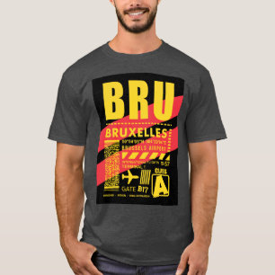 T-shirt Aéroport de BRU Bruxelles