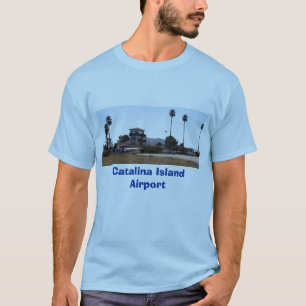 T-shirt Aéroport de Catalina, aéroport d'île de Catalin