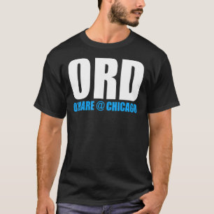 T-shirt Aéroport de Chicago Souvenir Illinois City O'Ha
