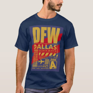 T-shirt Aéroport DFW Dallas
