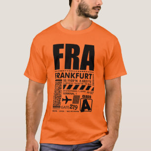 T-shirt Aéroport FRA de Francfort