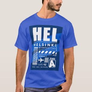 T-shirt Aéroport HEL Helsinki