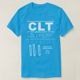 T-shirt Aéroport international Charlotte-Douglas CLT