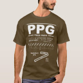 T-shirt Aéroport international de Pago Pago PPG (Devant)