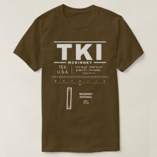 T-shirt Aéroport national McKinney TKI
