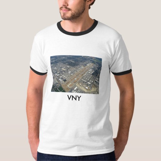 T-shirt Aéroport VNY de Van Nuys (Devant)