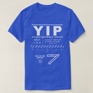 T-shirt Aéroport Willow Run YIP