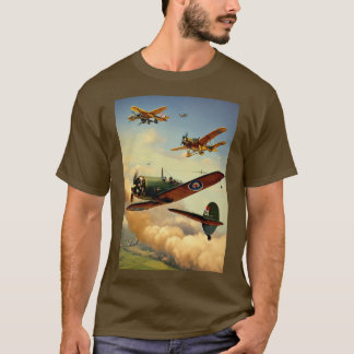 T-shirt "AeroStyle Heritage : voler à travers la mode"