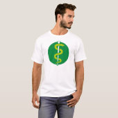 T-shirt aesculap snake medician (Devant entier)