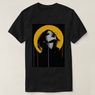 T-shirt Aestheric Vaporwave Moonshine Girl
