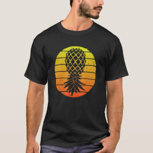 T-shirt Aesthétique à l'envers de l'ananas - Swinning
