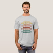 T-shirt #AEWARRIOR Design rétro (Devant entier)