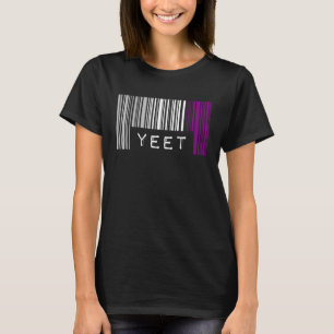 T-shirt Aexo Barcode Pride Yeet mème mignonne Ace esthétiq