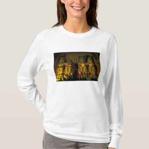 T-shirt AF, Égypte, Abu Simbel. Figures colossales de