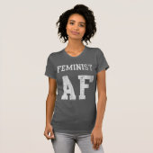 T-shirt AF féministe (Devant entier)