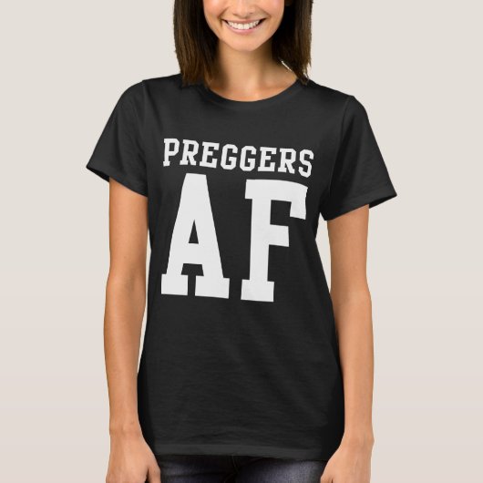 T-shirt AF Preggers (Devant)