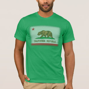 T-shirt Affaiblisseur de drapeau de la Californie