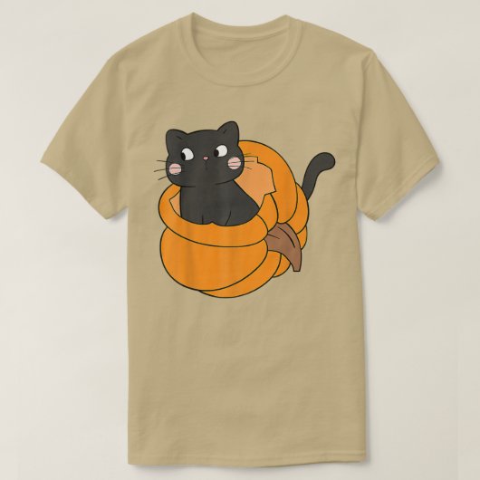 T-shirt Affaire Autumn Thanksgiving Cats lo (Design devant)