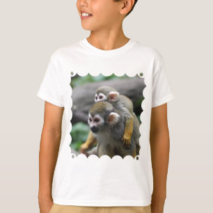 T-shirt Affaire de famille de singe-écureuil