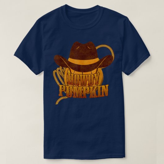 T-shirt Affaire Howdy Pumkin (Design devant)