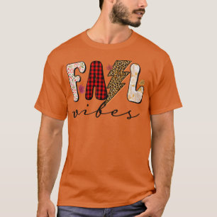 T-shirt Affaire Léopard Vibes Pumkin Season Happy Affaire