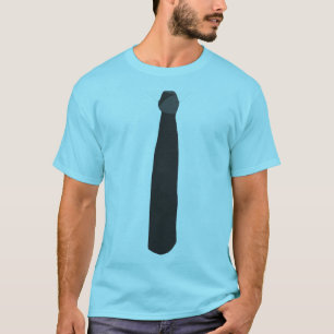 T-shirt affaires avec Cravate