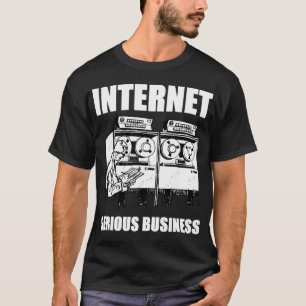 T-shirt Affaires Internet sérieuses