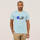 T-shirt Affamé pour Obama (pyramide ; Bella Canvas) (Devant entier)