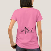 T-shirt Affecter Adulte Flowe Tee (Dos)