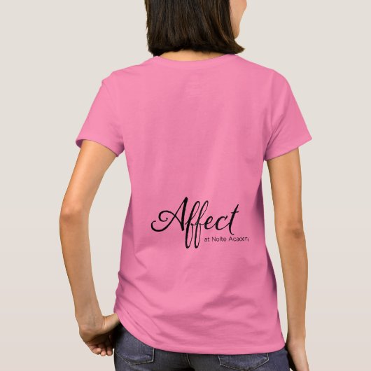 T-shirt Affecter Adulte Flowe Tee (Dos)